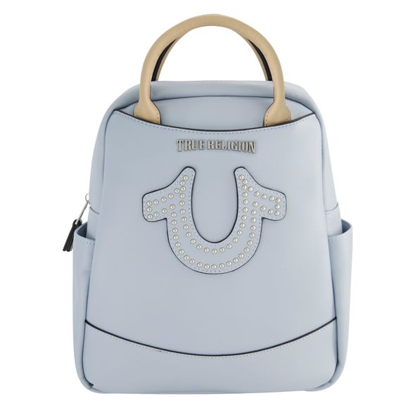 Mini Backpack, Studded Horses Logo Small Travel Bag Purse, XD - Picture 1 of 7